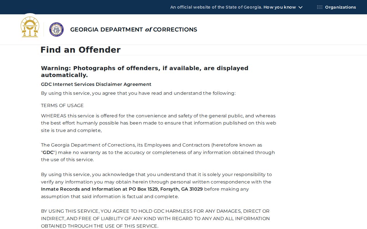 Milton residents directory Georgia offender query